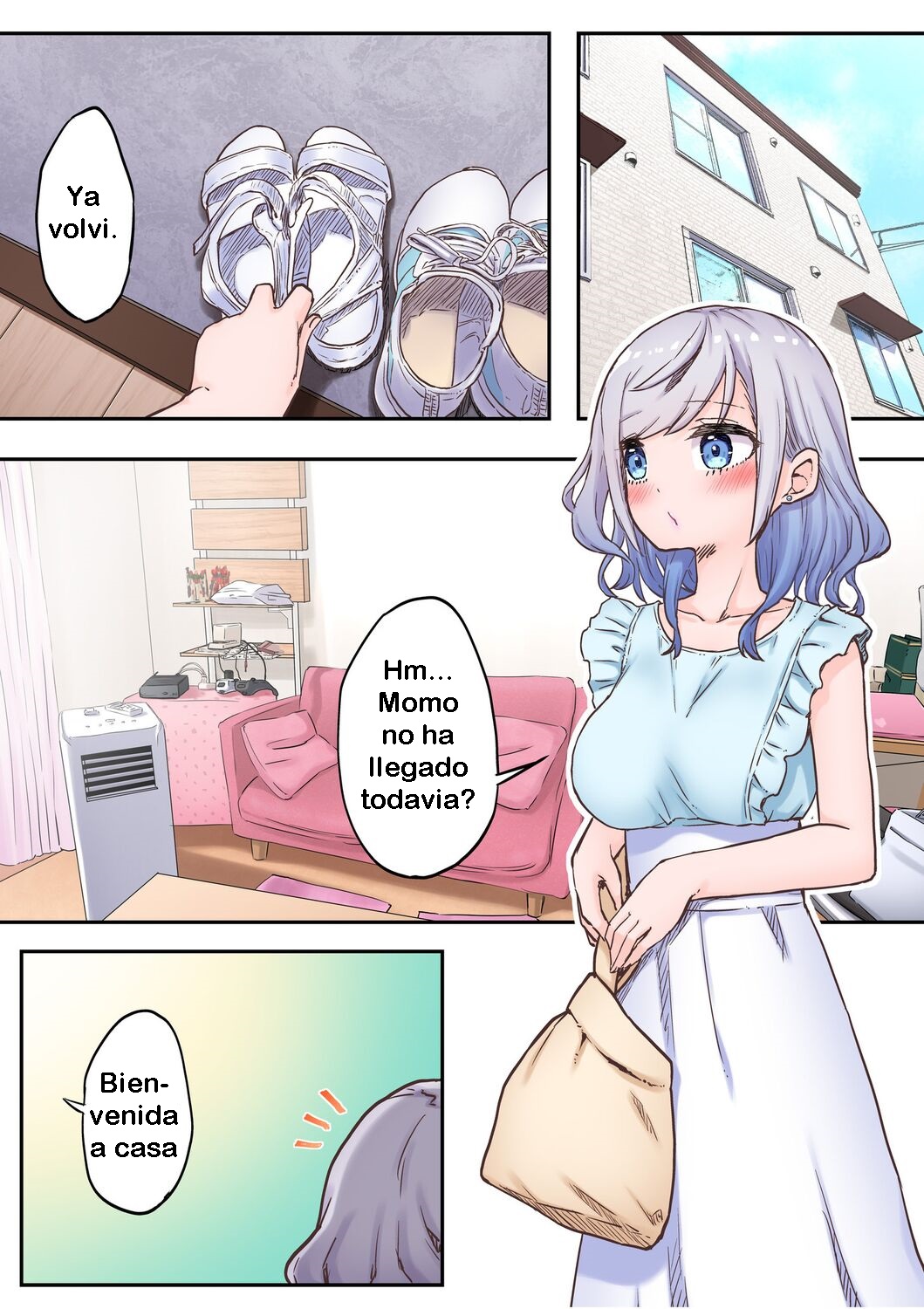 [LIN] Futago Shimai-chan no Yuri Seikatsu Ch. 1-10 [Spanish][No Name] [Digital] numero di immagine  88