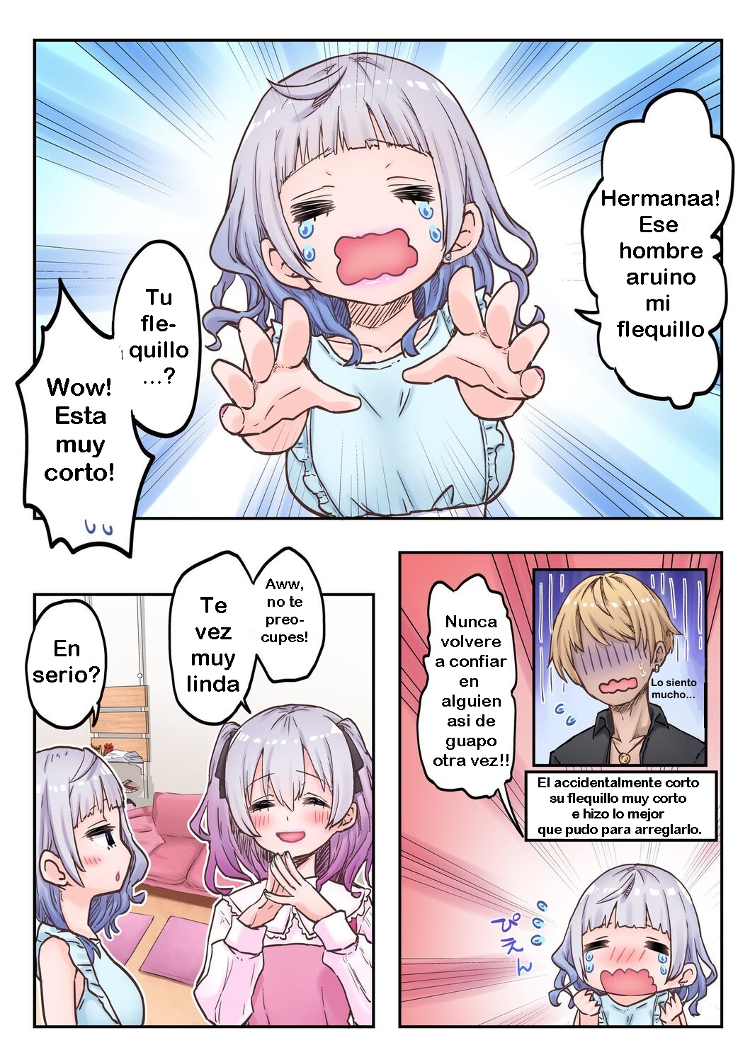 [LIN] Futago Shimai-chan no Yuri Seikatsu Ch. 1-10 [Spanish][No Name] [Digital] numero di immagine  92