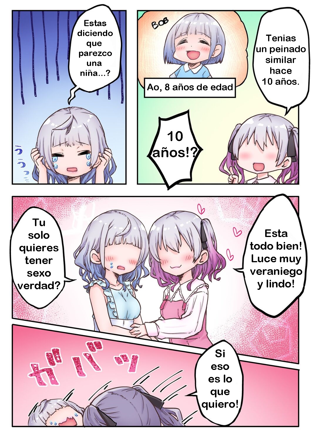 [LIN] Futago Shimai-chan no Yuri Seikatsu Ch. 1-10 [Spanish][No Name] [Digital] numero di immagine  93