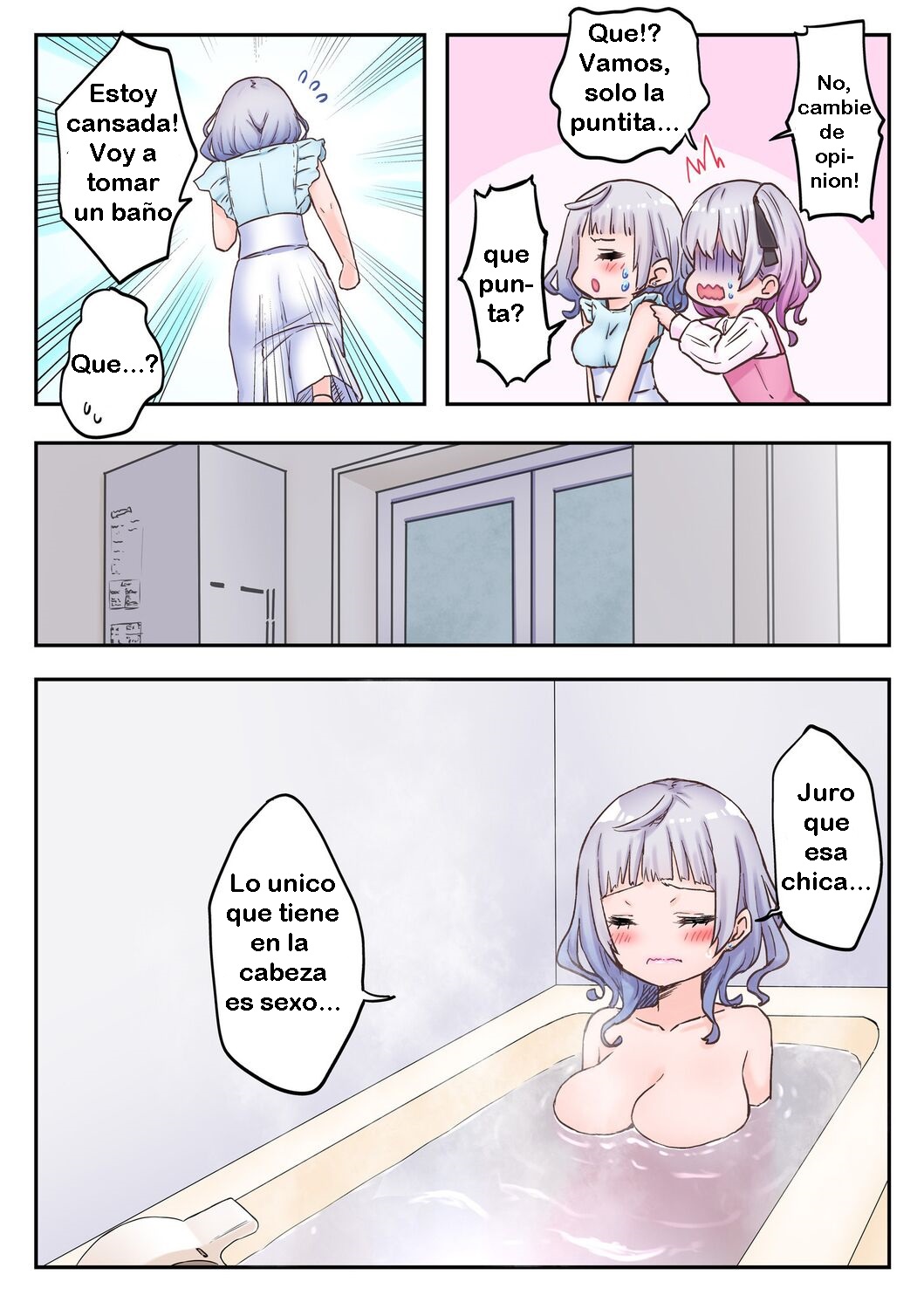 [LIN] Futago Shimai-chan no Yuri Seikatsu Ch. 1-10 [Spanish][No Name] [Digital] numero di immagine  95