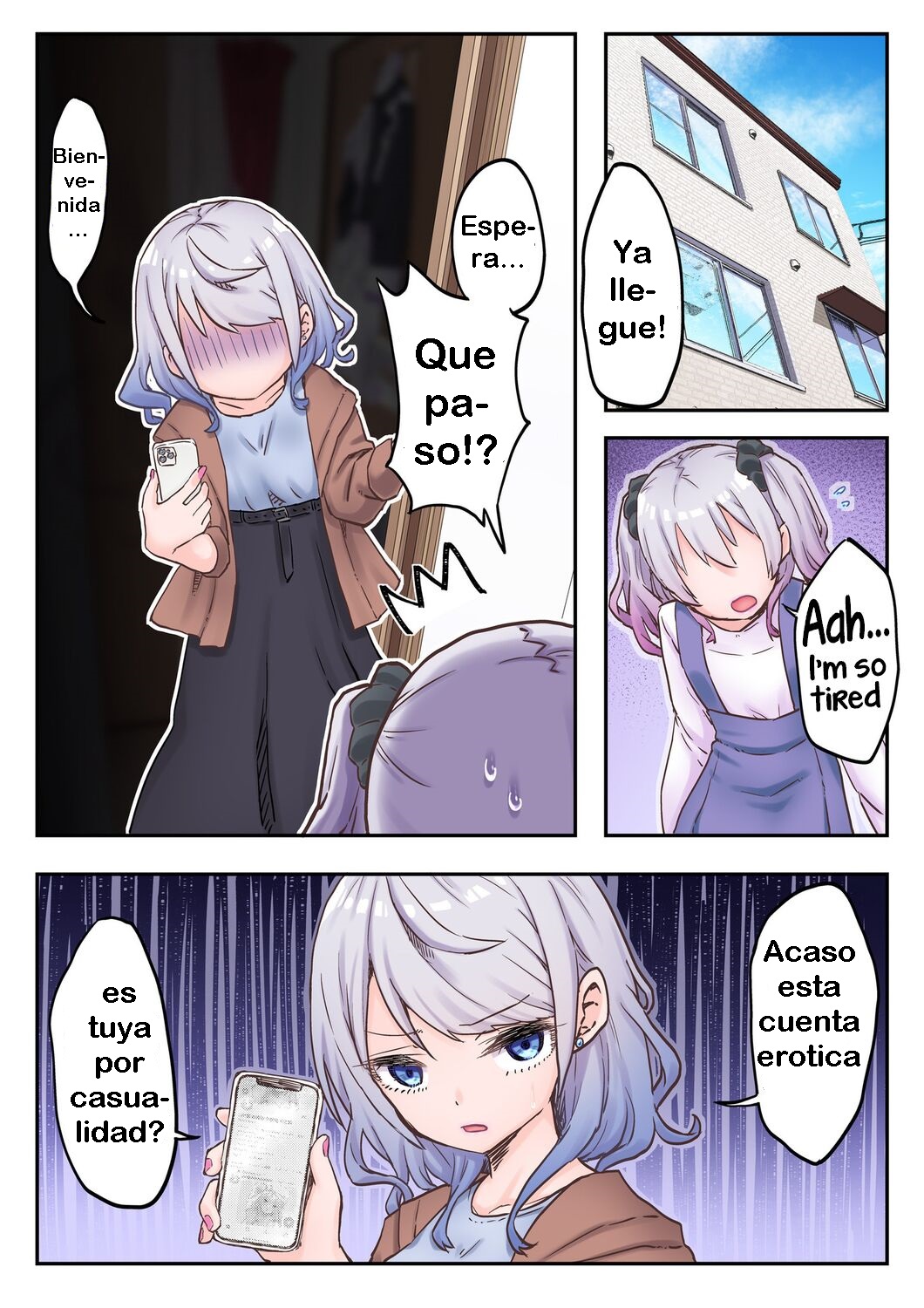 [LIN] Futago Shimai-chan no Yuri Seikatsu Ch. 1-10 [Spanish][No Name] [Digital] numero di immagine  117