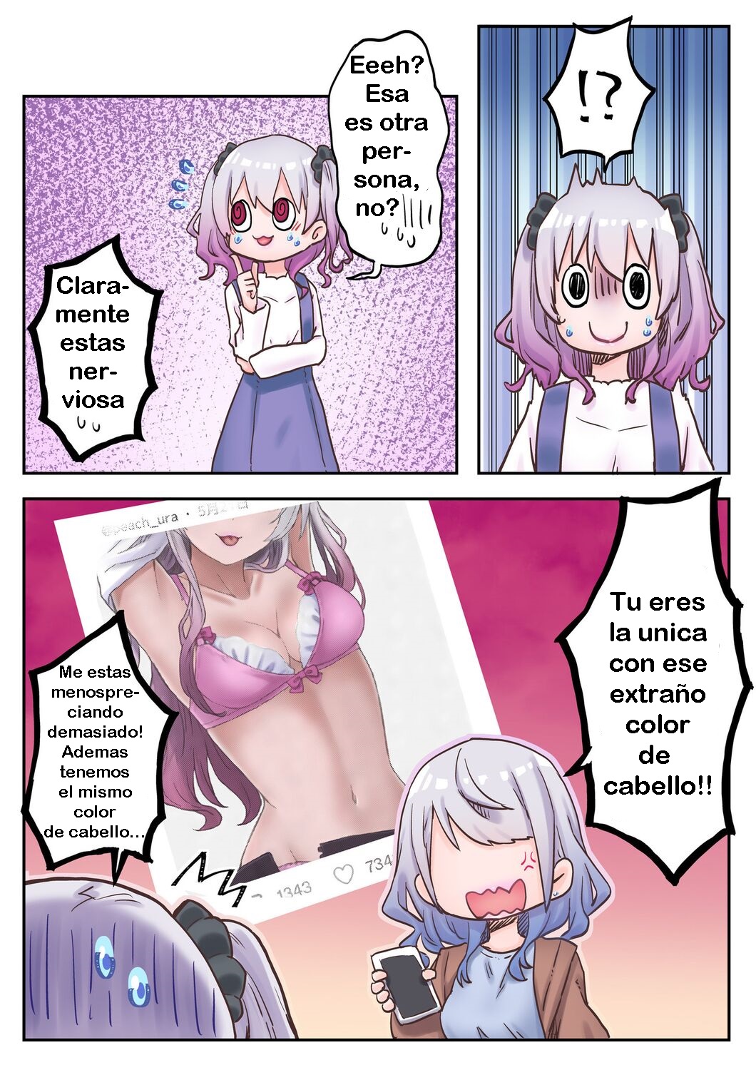 [LIN] Futago Shimai-chan no Yuri Seikatsu Ch. 1-10 [Spanish][No Name] [Digital] numero di immagine  118