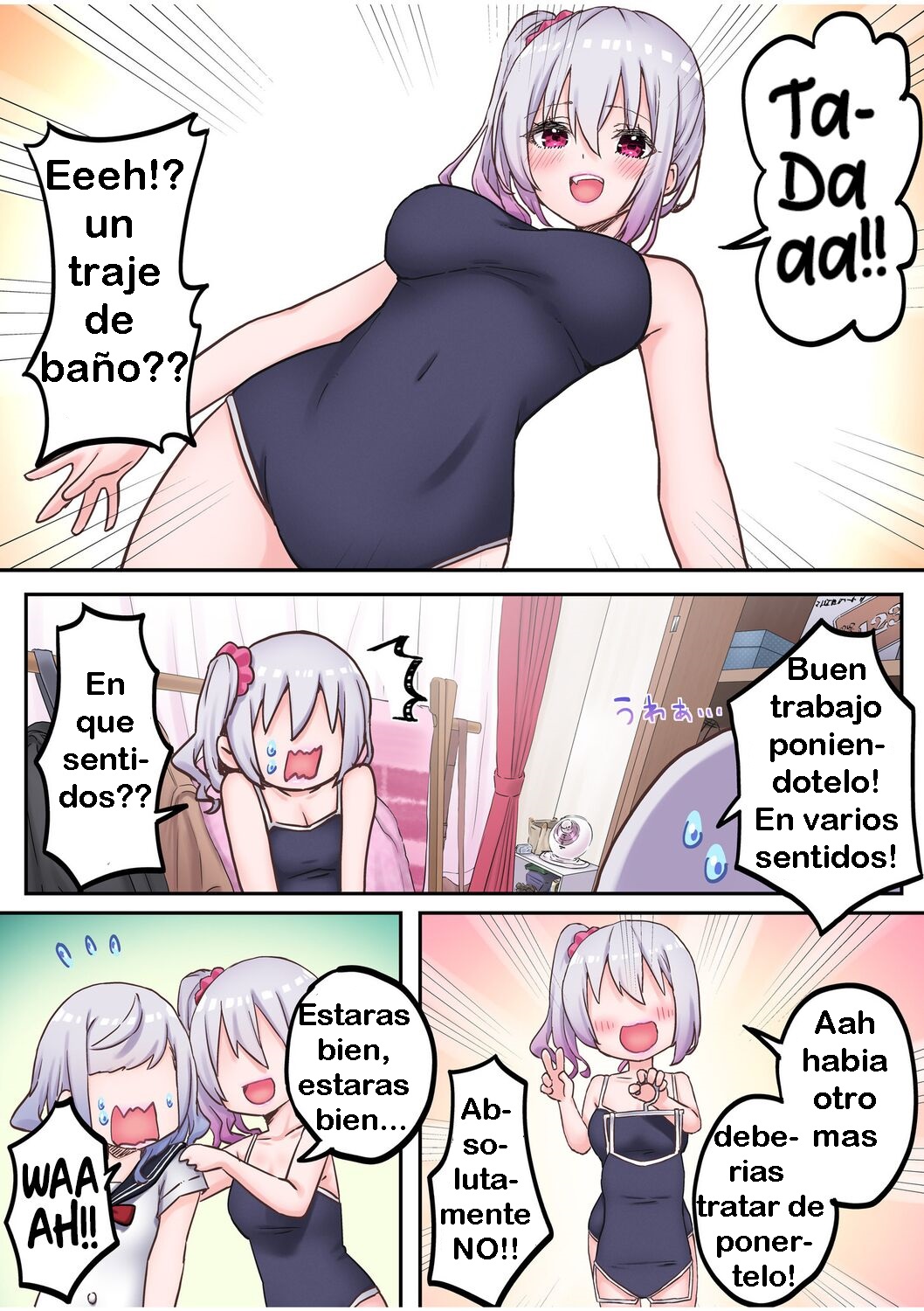 [LIN] Futago Shimai-chan no Yuri Seikatsu Ch. 1-10 [Spanish][No Name] [Digital] numero di immagine  153