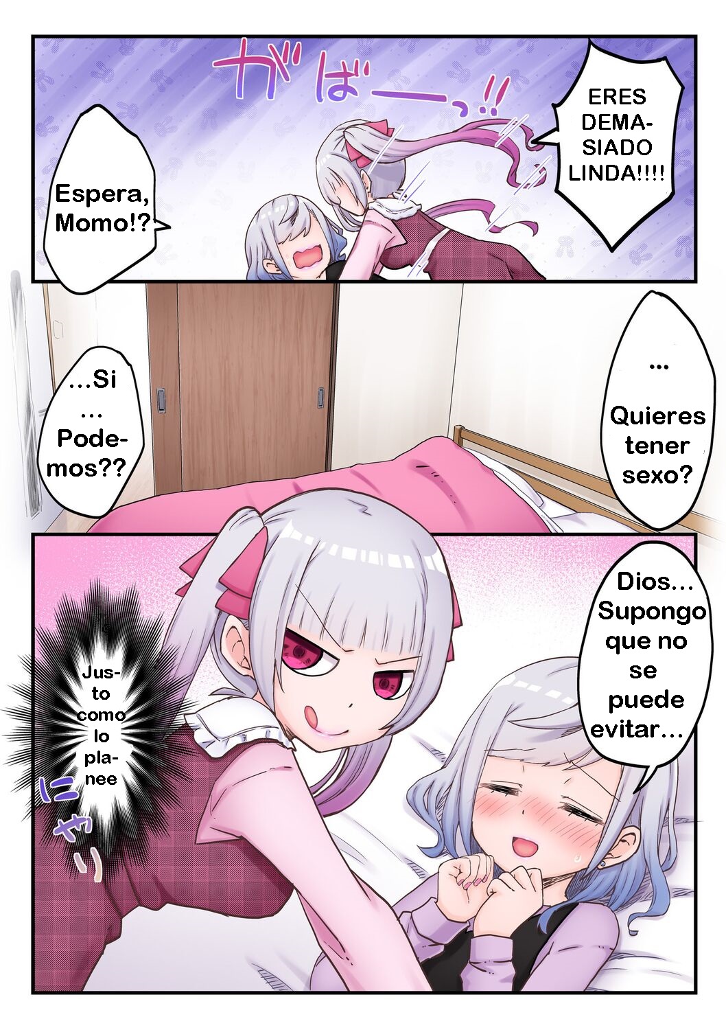 [LIN] Futago Shimai-chan no Yuri Seikatsu Ch. 1-10 [Spanish][No Name] [Digital] numero di immagine  213