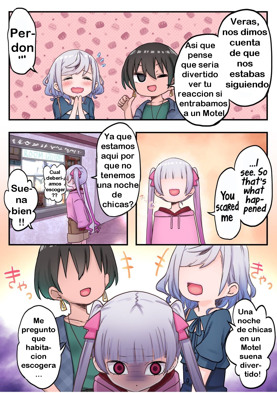 [LIN] Futago Shimai-chan no Yuri Seikatsu Ch. 1-10 [Spanish][No Name] [Digital] numero di immagine  244