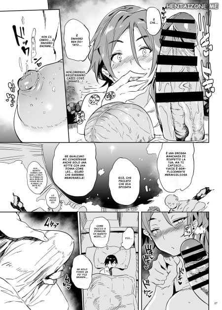 [Puppukupu (Kawaisaw)] Uchi no Okaa-san wa Shikoreru | Una Notte alle Terme per mia Madre [Italian] [Digital] image number 6