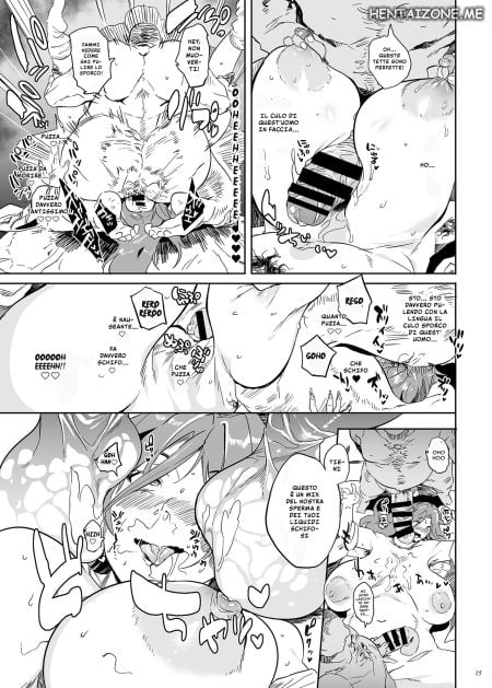 [Puppukupu (Kawaisaw)] Uchi no Okaa-san wa Shikoreru | Una Notte alle Terme per mia Madre [Italian] [Digital] image number 14