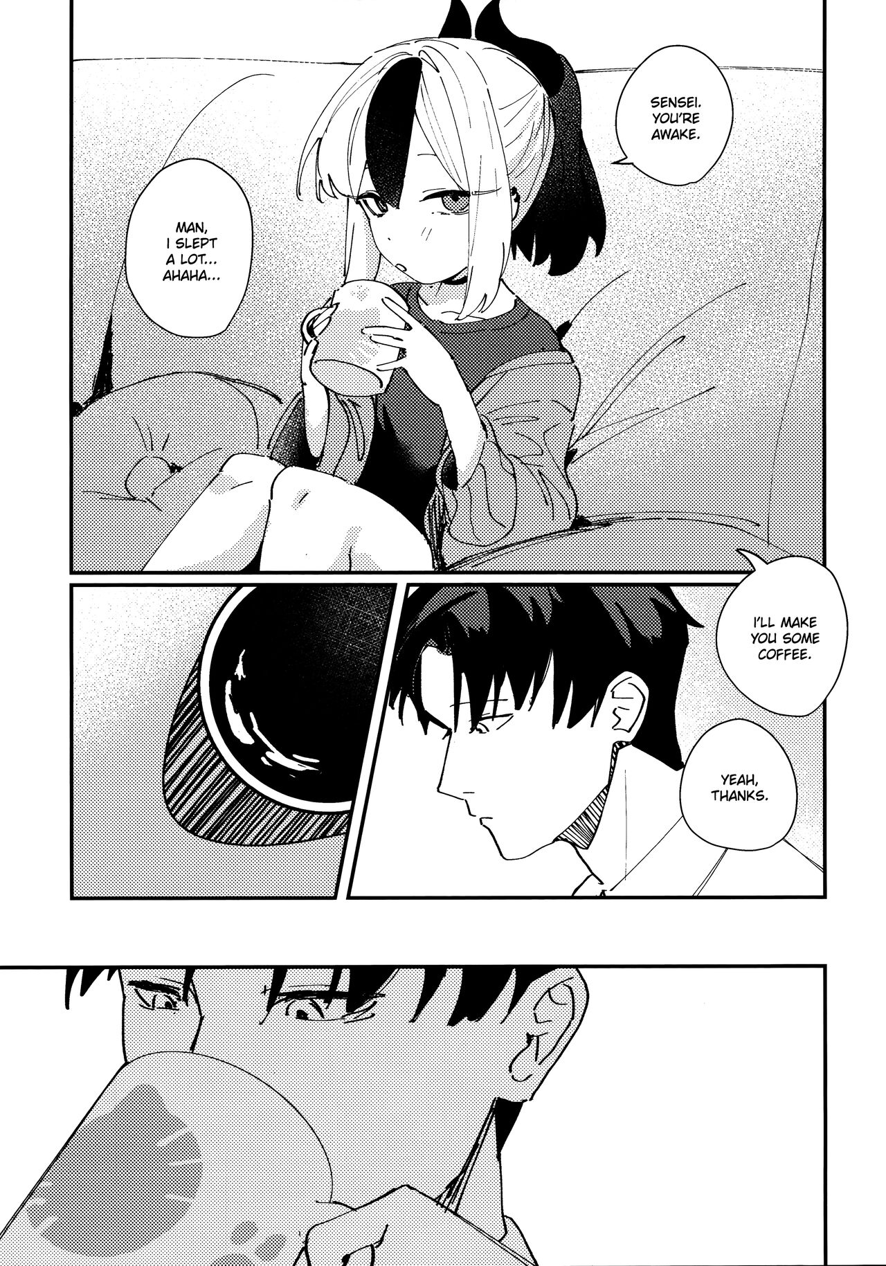 (Sensei no Archive 11) [Tosen Heavy Industry (Fataaa)] Otona-tic ni Bitter-sweet - Bitter-sweet, Grown-up-ishly (Blue Archive) [English] [DAJI's TLs] 图片编号 38