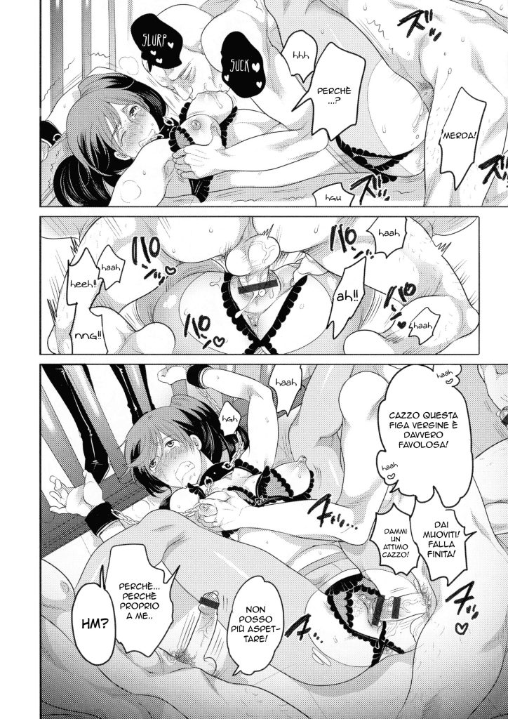 [Inochi Wazuka] Ryoshuu ~Meguru Inga no.... | Diventare una Prigioniera (Nyotaika Senka♥) [Italian] 图片编号 8