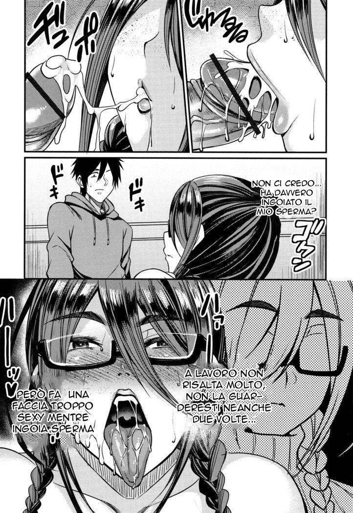 [Nishida Megane] Jimi Tsuma | Una Collega Disponibile (Tsuma Chichi Temptation) [Italian] 12eme image