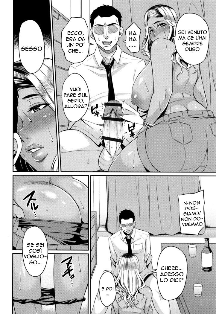 [Nishida Megane] Gal Tsuma | L' Ospitalitá della Vicina (Web Haishin Gekkan Tonari no Kininaru Oku-san Vol. 014) [Italian] 10eme image