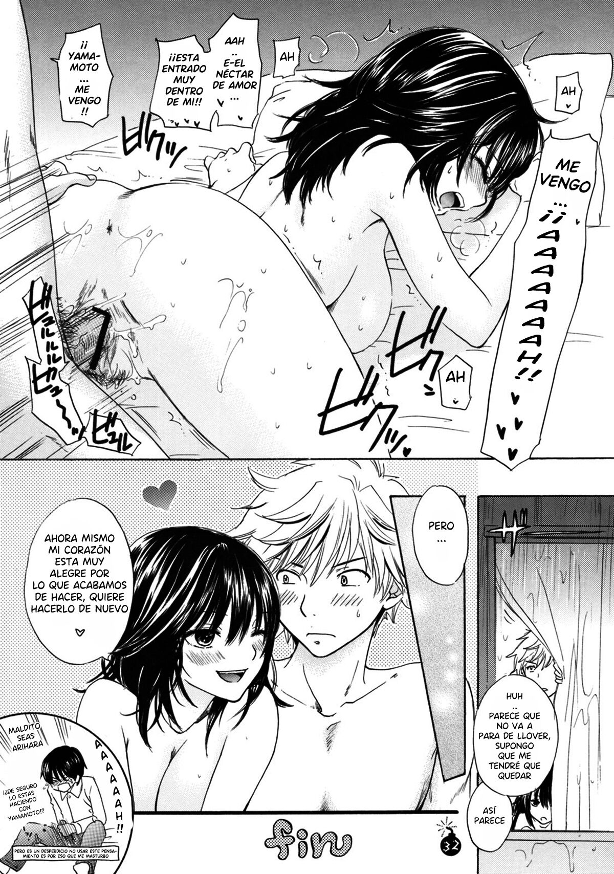 (COMIC1☆3) [BEAT-POP (RYÖ)] Ai no Bakudan (Hatsukoi Limited)[Spanish] image number 32