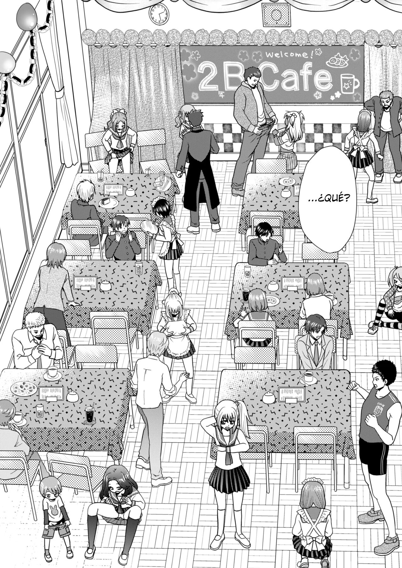 [Amuai Okashi Seisakusho (Yuuki, Namamugi)] Bunkasai de Danjoshuudan Irekawari!!  | 	Intercambio de cuerpos en un festival cultural  [Spanish] [Haise] 11eme image