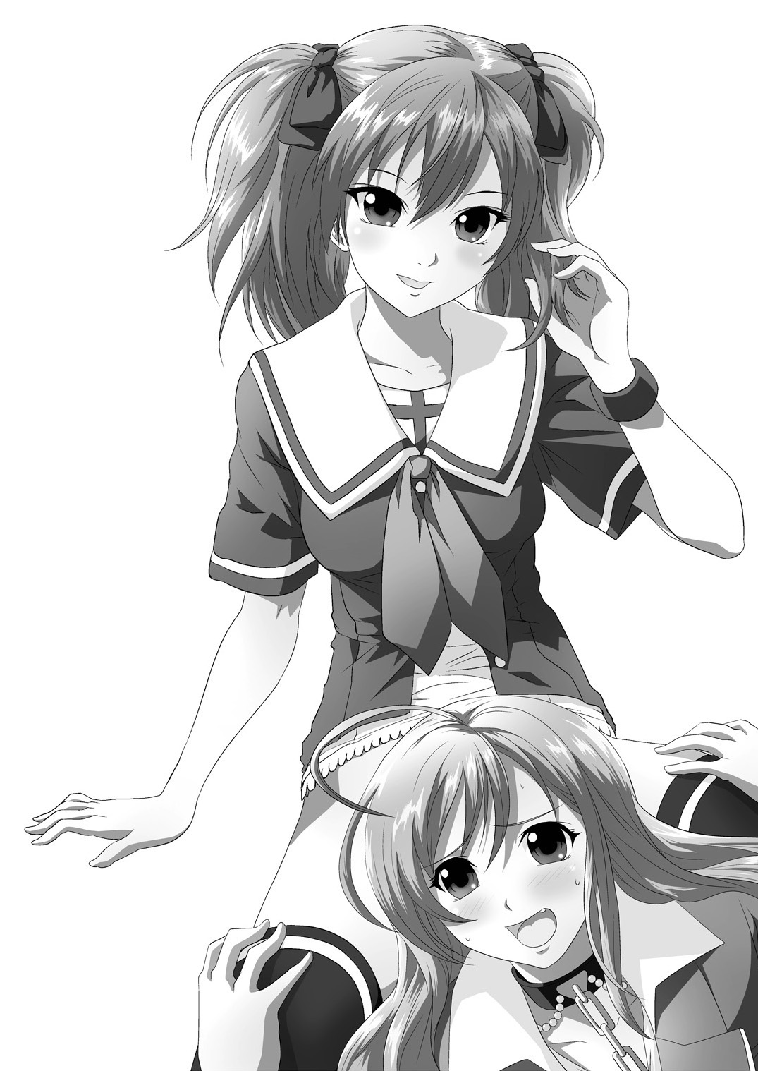 [Kamoro-Sa-Z (Migiyori, Oobanburumai)] Capucchuu to Vampire Soushuuhen (Rosario + Vampire) [Chinese] [不咕鸟汉化组] [Digital] imagen número 99