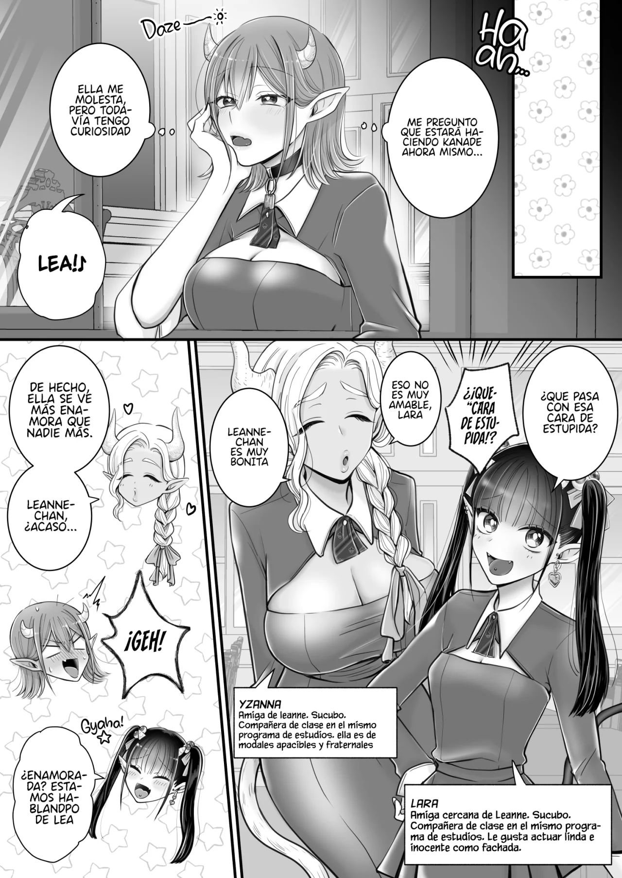 [U League (Yusuri)] Yuri de Succubus! vol. 1 ~Inma no Atashi ga Ningen no Onna ni Koi da Nante!~  | Yuri de Succubus  Vol. 1 No puedo creer que haya caido por una humana [Spanish] [Yuri Island] 画像番号 42