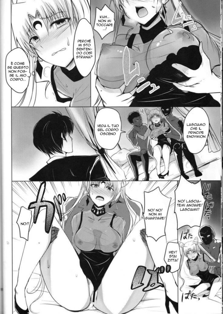 (COMIC1☆9) [momoirohoppe (Rei)] Ankoku no Joou Kanraku | Giochi per Adulti (Bishoujo Senshi Sailor Moon) [Italian] numero di immagine  12