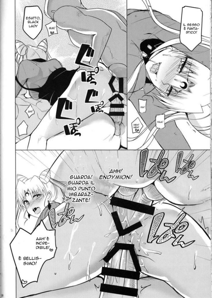 (COMIC1☆9) [momoirohoppe (Rei)] Ankoku no Joou Kanraku | Giochi per Adulti (Bishoujo Senshi Sailor Moon) [Italian] numero di immagine  26
