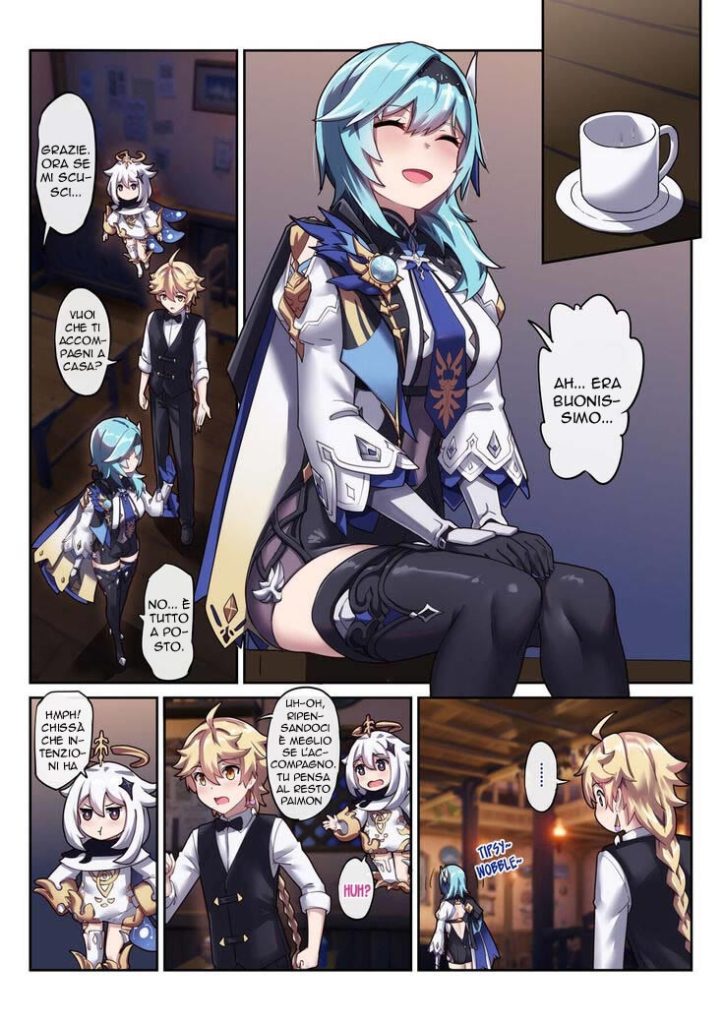 [Longbow Flintlock] Eula no Yotta Koudou | Un Bicchiere di Troppo (Genshin Impact) [Italian] 图片编号 2