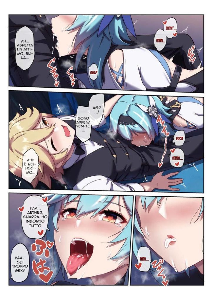 [Longbow Flintlock] Eula no Yotta Koudou | Un Bicchiere di Troppo (Genshin Impact) [Italian] 图片编号 13