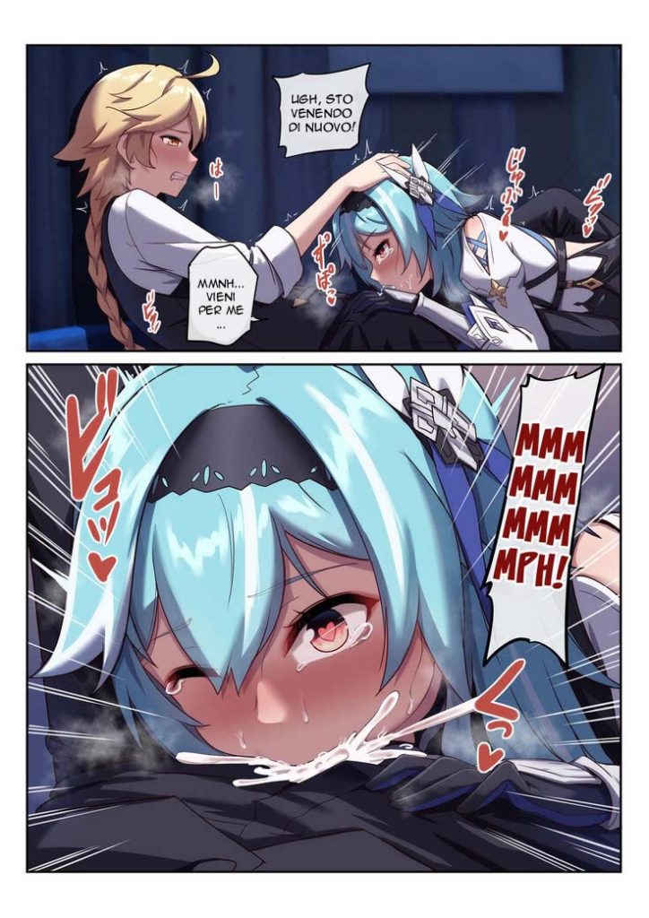 [Longbow Flintlock] Eula no Yotta Koudou | Un Bicchiere di Troppo (Genshin Impact) [Italian] 图片编号 14