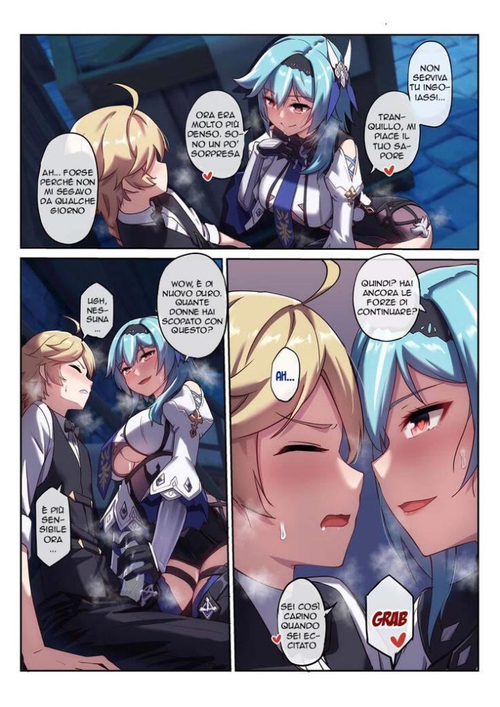 [Longbow Flintlock] Eula no Yotta Koudou | Un Bicchiere di Troppo (Genshin Impact) [Italian] 图片编号 15