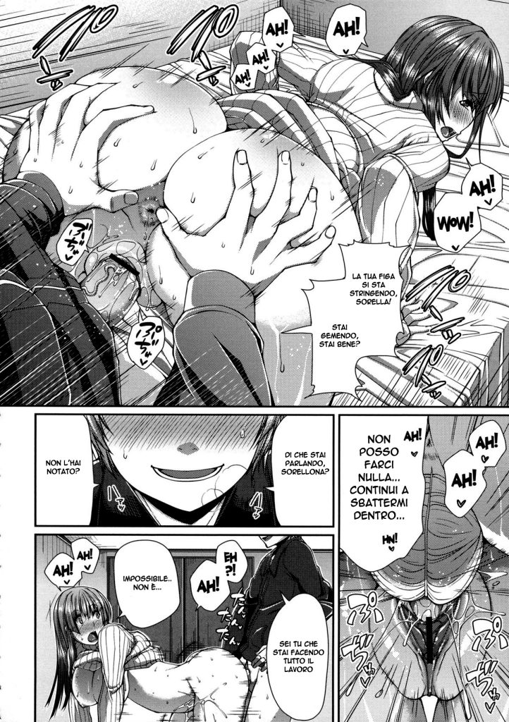 [Satsuki Imonet] OneHole♡ | Mia Sorella e il Gloryhole (LOVE Kome) [Italian] numero di immagine  16