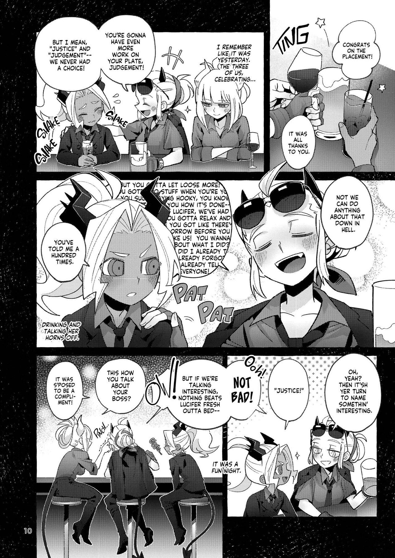 [Tettsui Sole (Noah)] tint+℃ (Helltaker) image number 9