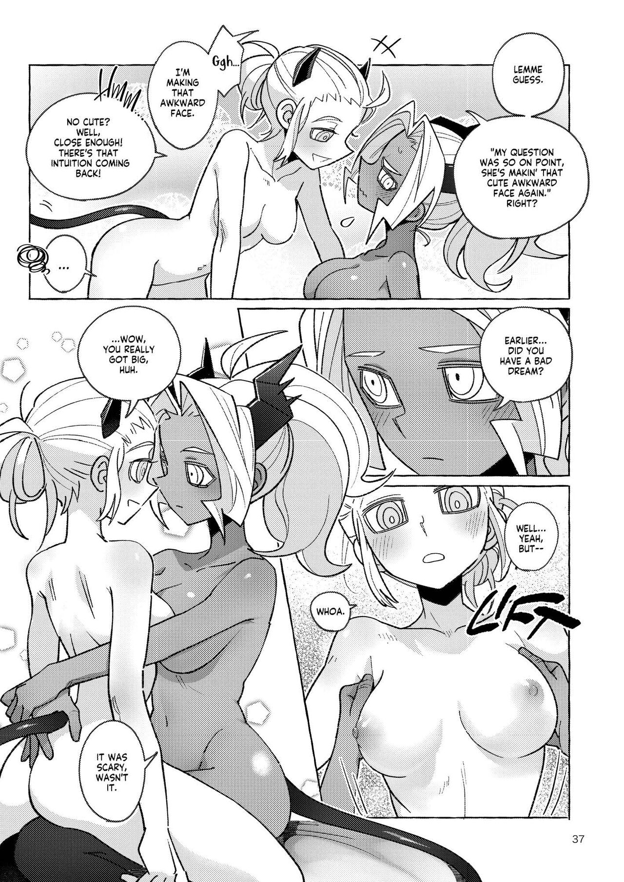 [Tettsui Sole (Noah)] tint+℃ (Helltaker) image number 36