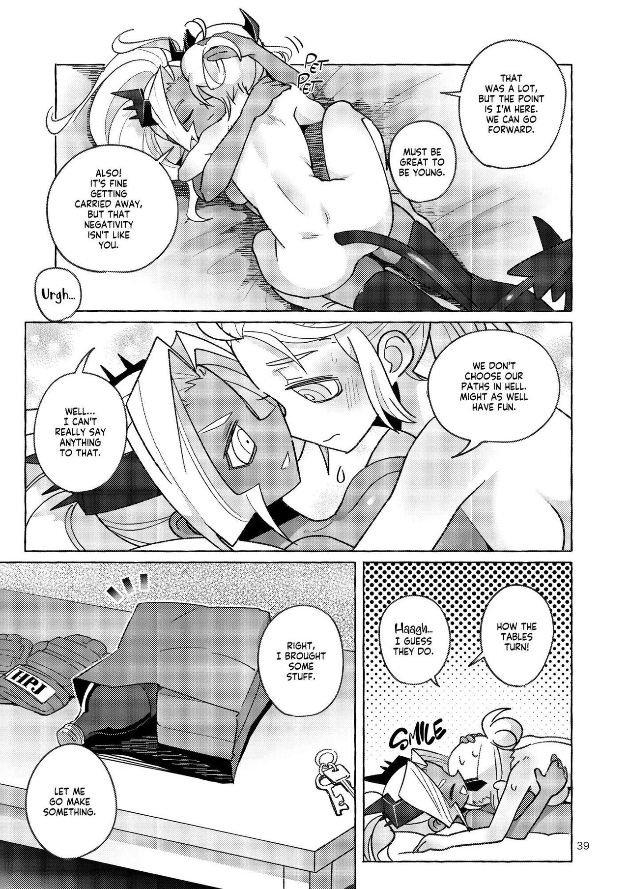 [Tettsui Sole (Noah)] tint+℃ (Helltaker) image number 38