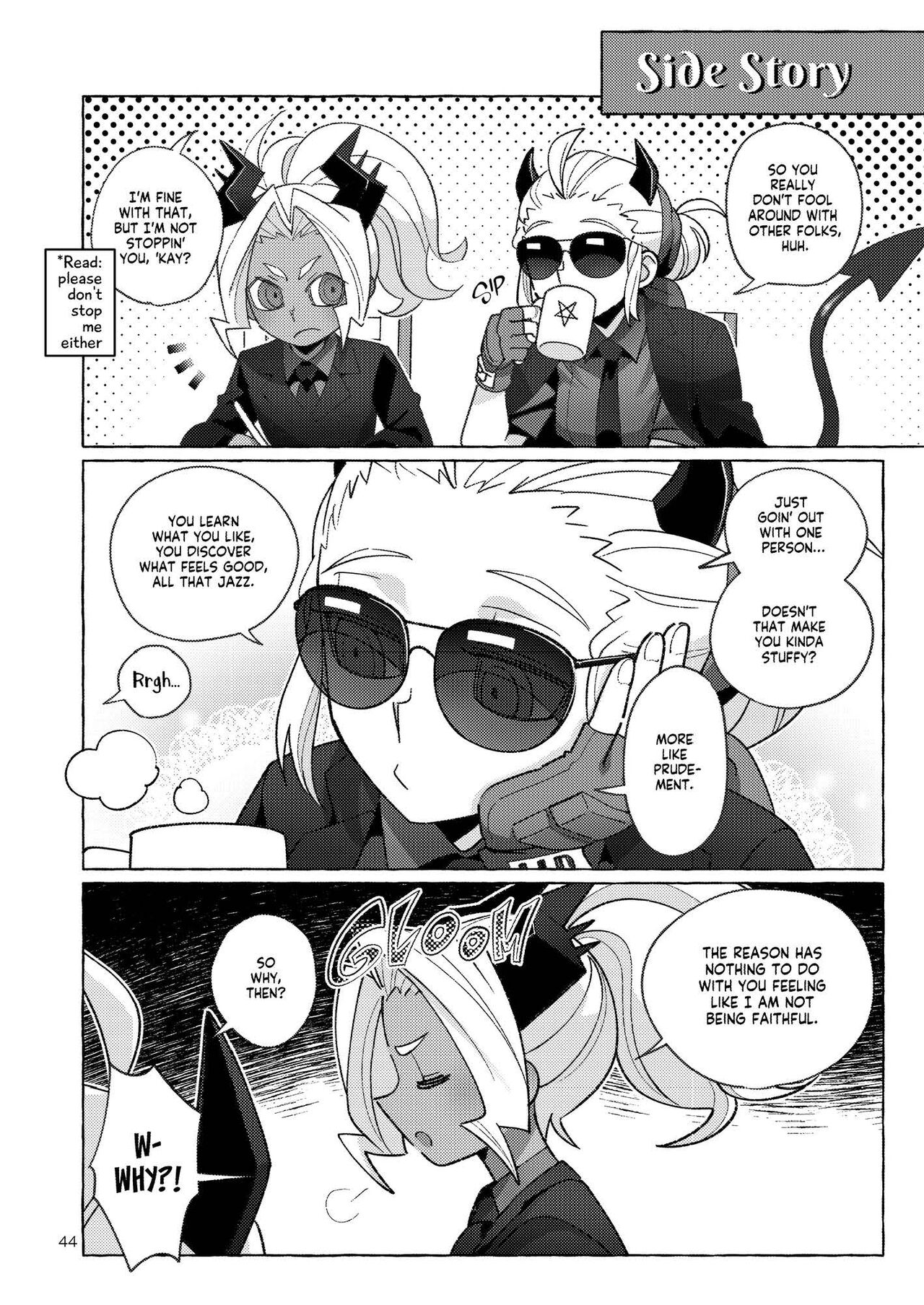 [Tettsui Sole (Noah)] tint+℃ (Helltaker) image number 43