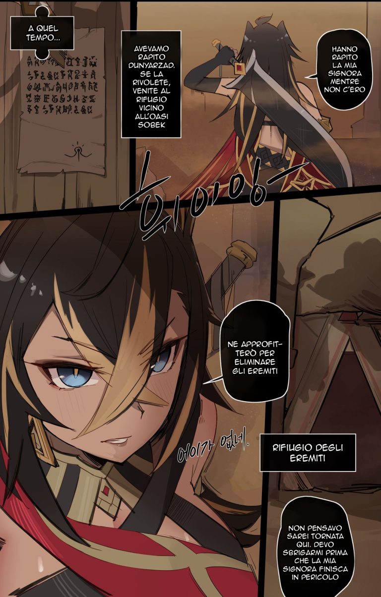 [KASABUTA] Genshin Impact IF Story I | Salvataggio Deludente (Genshin Impact) [Italian] imagen número 3