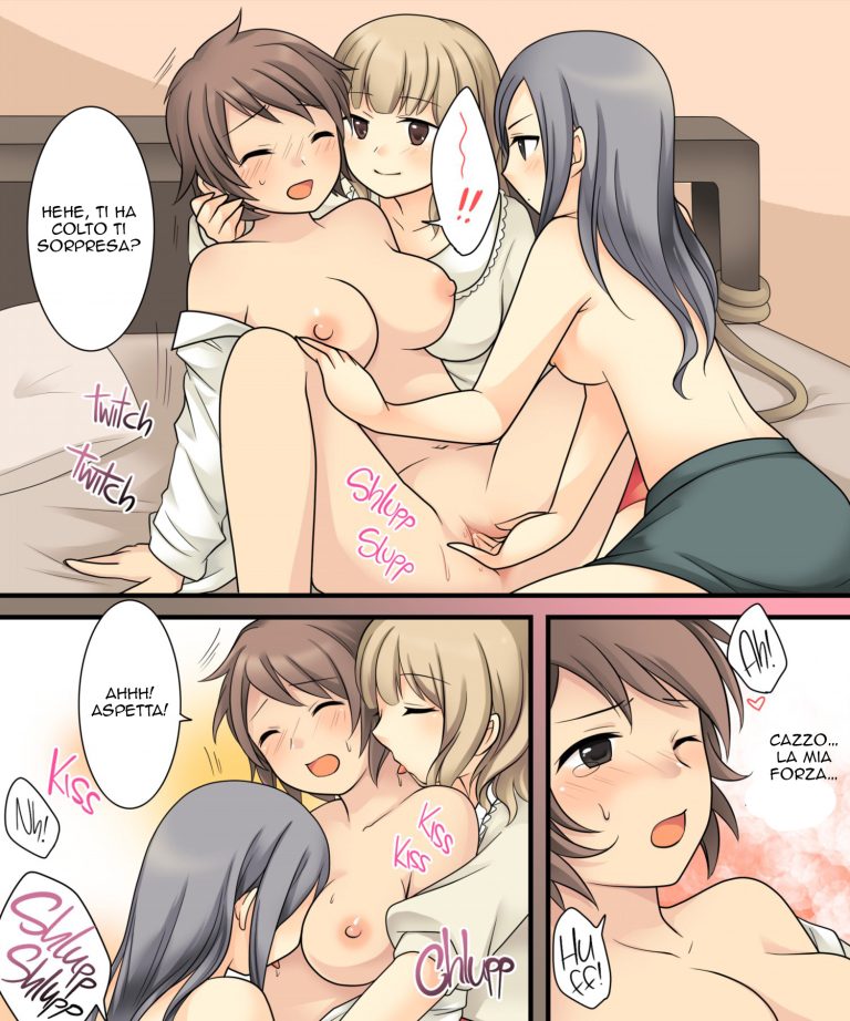 [Amuai Okashi Seisakusho (Kuratsuka Riko)] Leskko ni Otoko no Yosa o Oshieyou to Shitara Nyotaika Choukyou Sareta Ore | Un Tiro Mancino [Italian] [Decensored] imagen número 15