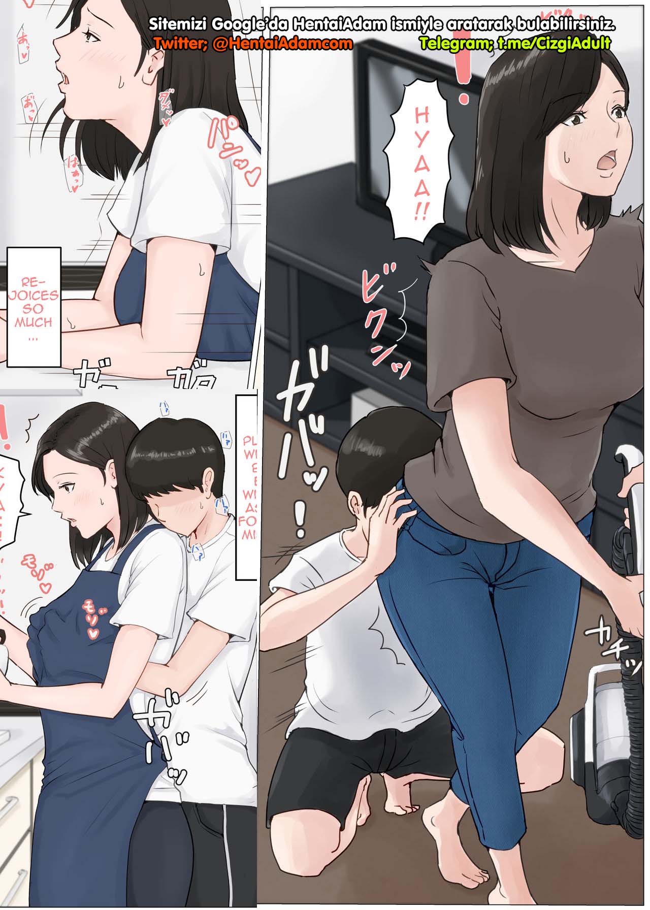 (Horsetail) Mother and No Other!! (Seksi Annem) 1-4 [Turkish] [hentaiadam] Bildnummer 1
