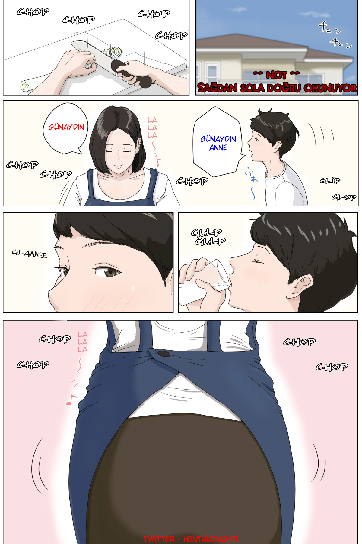 (Horsetail) Mother and No Other!! (Seksi Annem) 1-4 [Turkish] [hentaiadam] Bildnummer 2