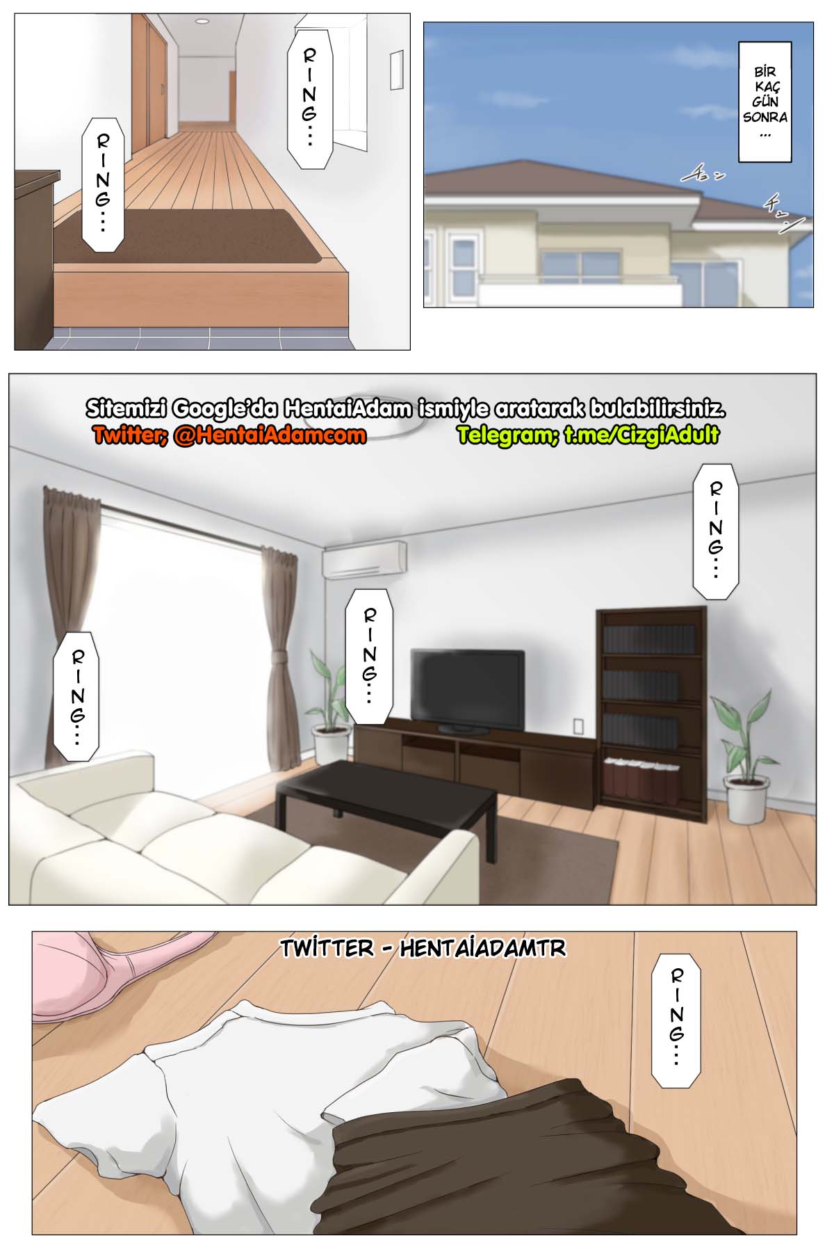 (Horsetail) Mother and No Other!! (Seksi Annem) 1-4 [Turkish] [hentaiadam] Bildnummer 39