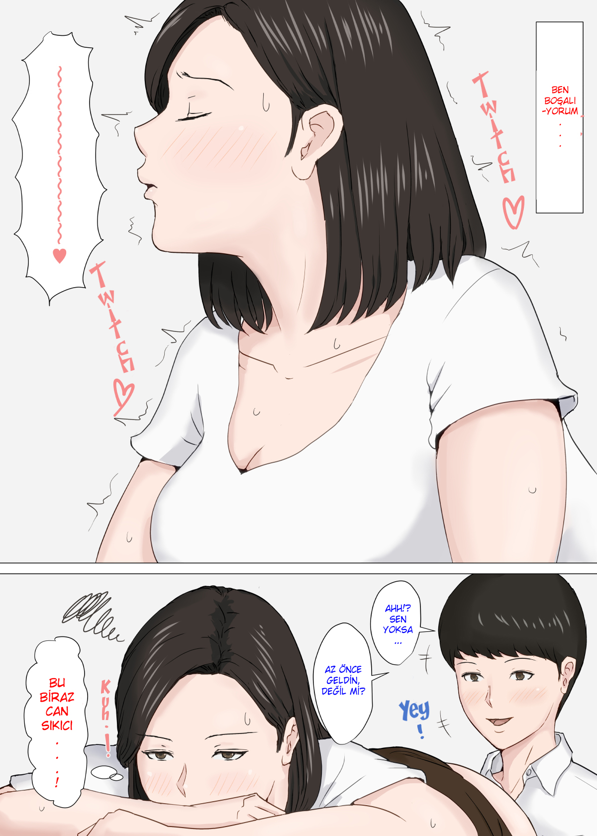 (Horsetail) Mother and No Other!! (Seksi Annem) 1-4 [Turkish] [hentaiadam] Bildnummer 50