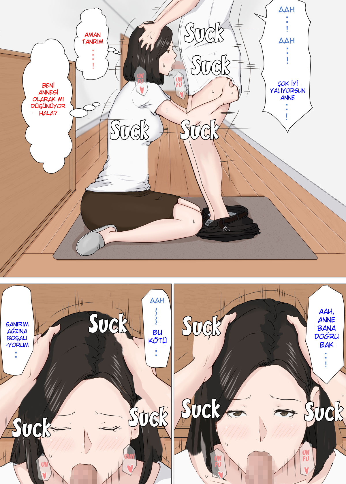 (Horsetail) Mother and No Other!! (Seksi Annem) 1-4 [Turkish] [hentaiadam] Bildnummer 57