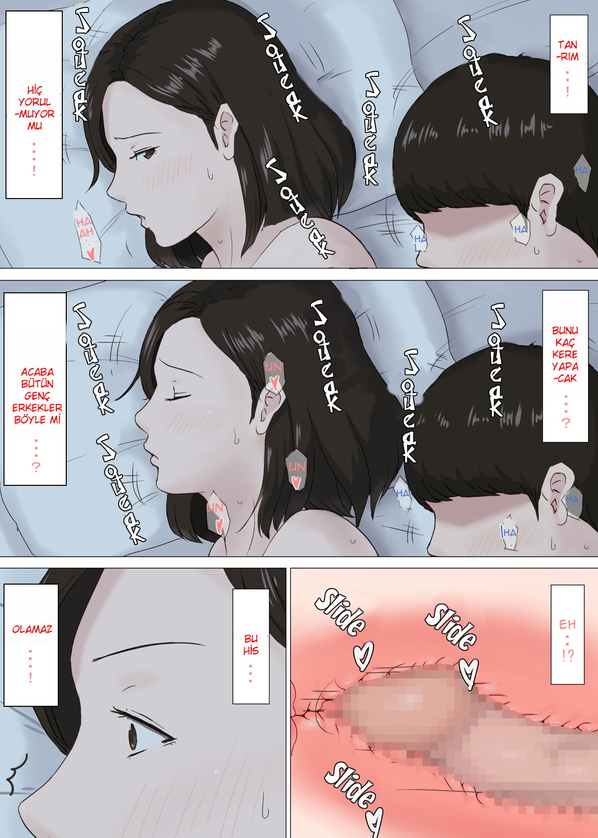 (Horsetail) Mother and No Other!! (Seksi Annem) 1-4 [Turkish] [hentaiadam] Bildnummer 78