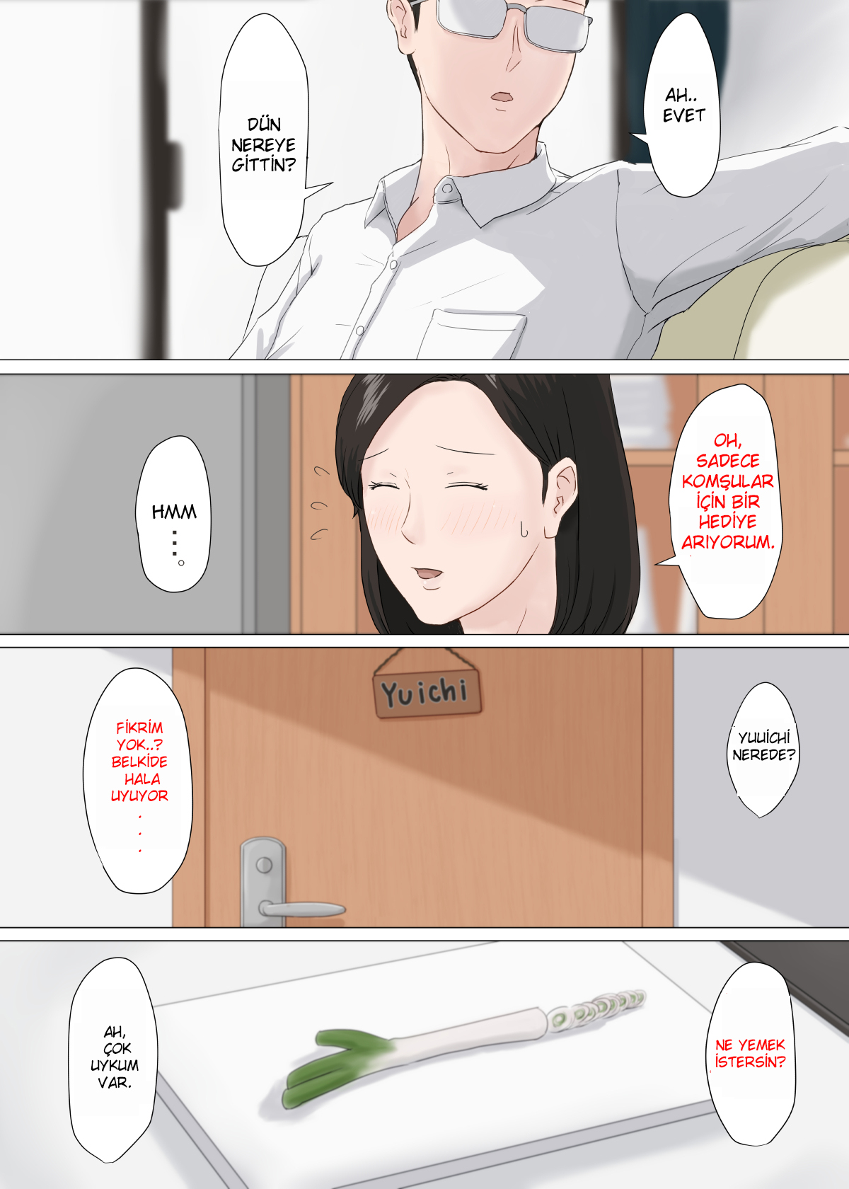 (Horsetail) Mother and No Other!! (Seksi Annem) 1-4 [Turkish] [hentaiadam] Bildnummer 90