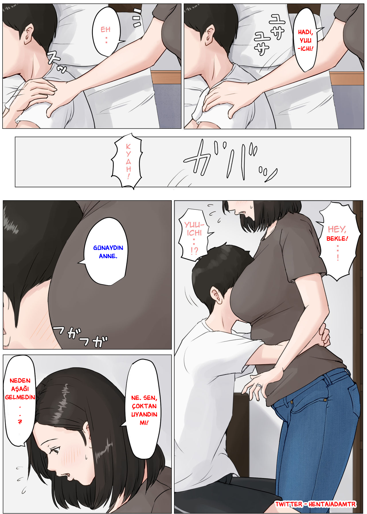 (Horsetail) Mother and No Other!! (Seksi Annem) 1-4 [Turkish] [hentaiadam] Bildnummer 93