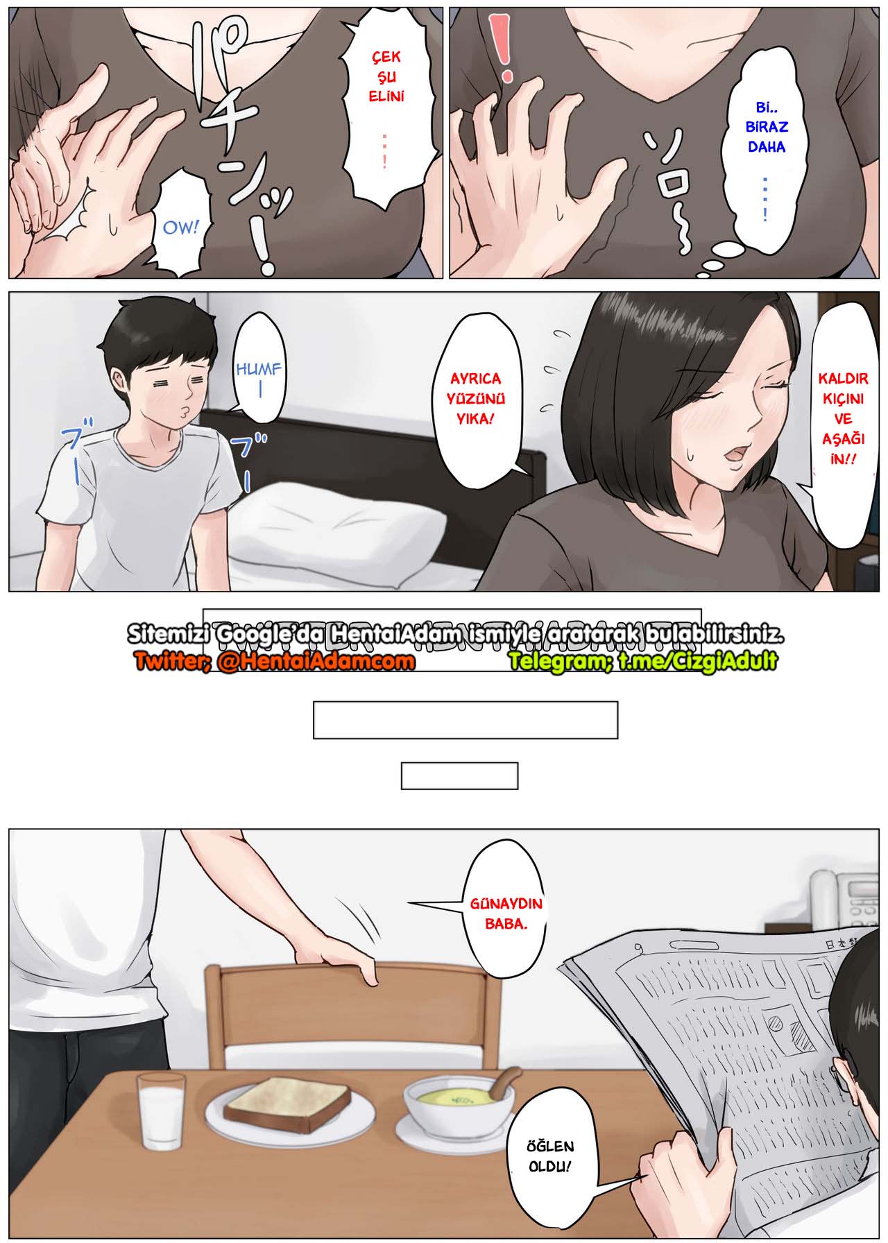 (Horsetail) Mother and No Other!! (Seksi Annem) 1-4 [Turkish] [hentaiadam] Bildnummer 101