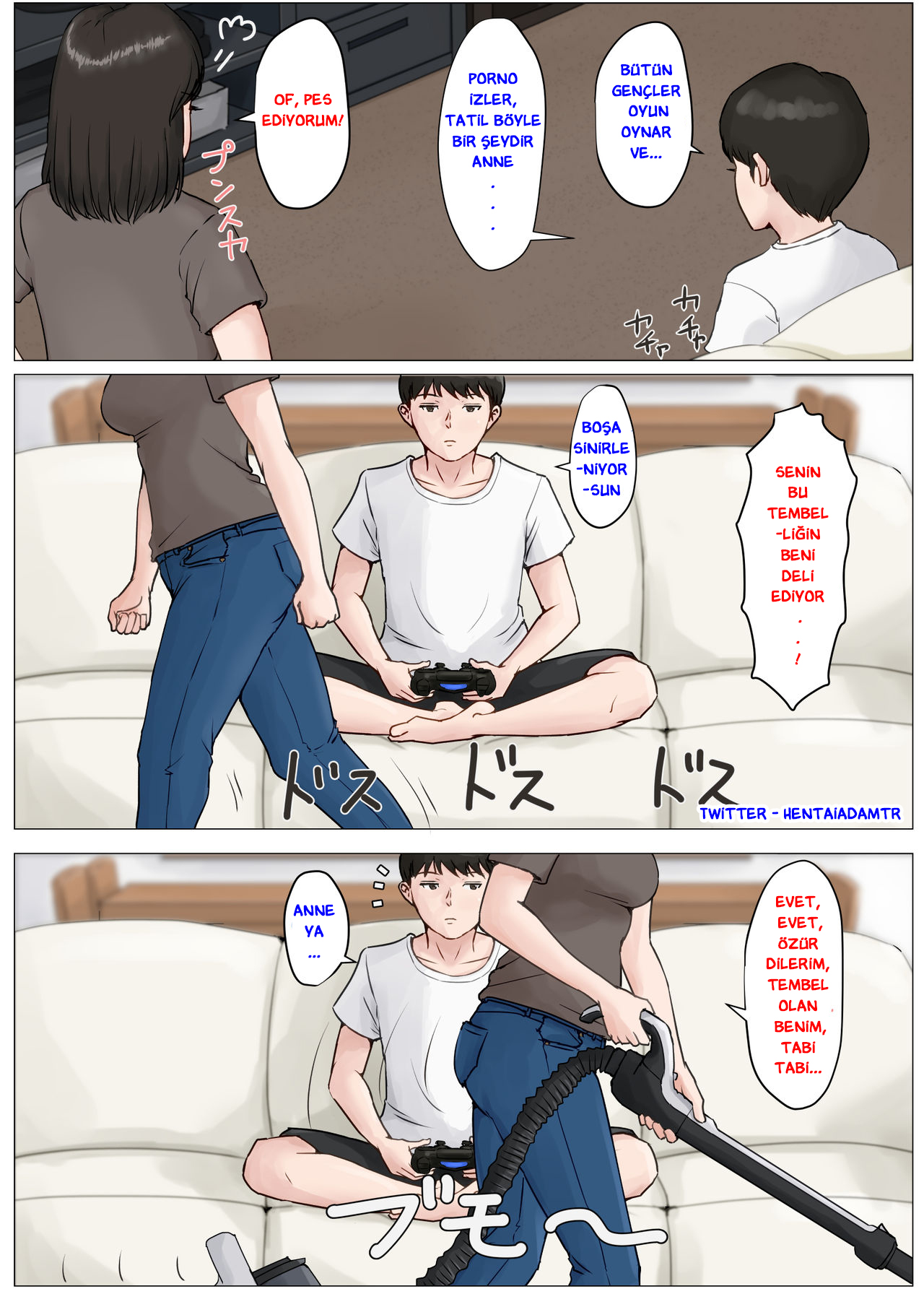 (Horsetail) Mother and No Other!! (Seksi Annem) 1-4 [Turkish] [hentaiadam] Bildnummer 104