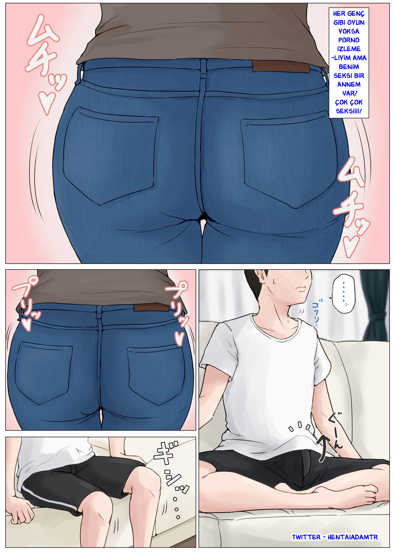 (Horsetail) Mother and No Other!! (Seksi Annem) 1-4 [Turkish] [hentaiadam] Bildnummer 106