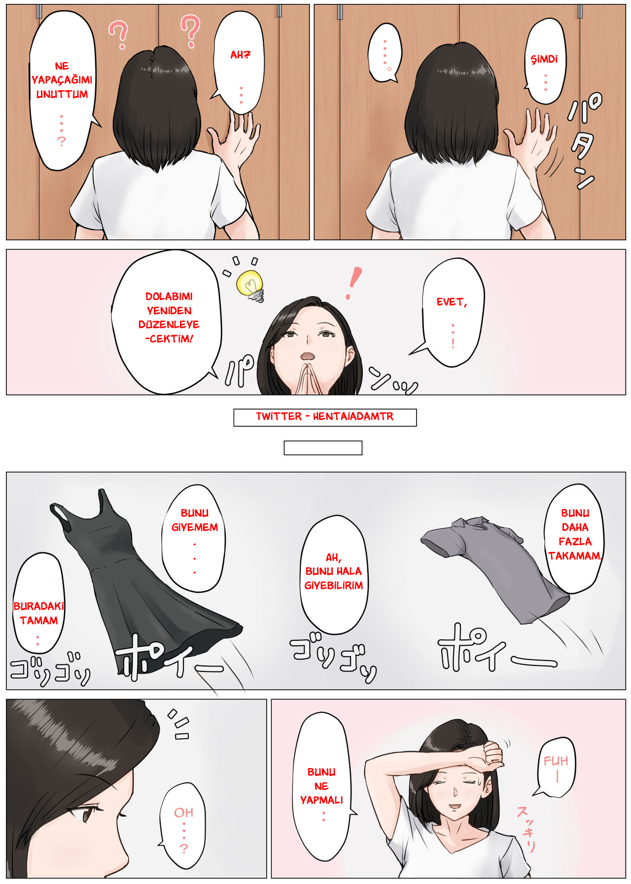 (Horsetail) Mother and No Other!! (Seksi Annem) 1-4 [Turkish] [hentaiadam] Bildnummer 114