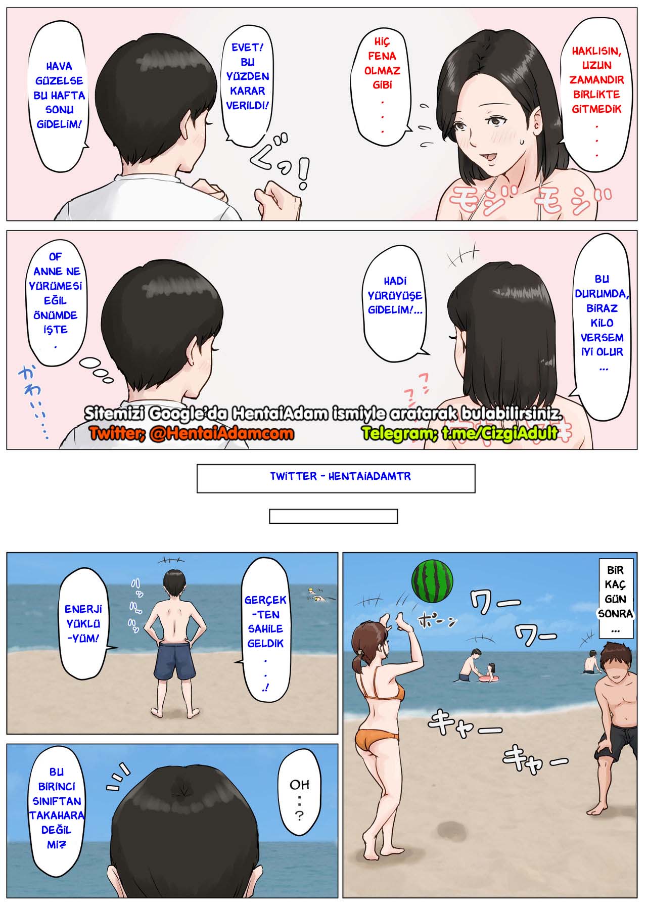 (Horsetail) Mother and No Other!! (Seksi Annem) 1-4 [Turkish] [hentaiadam] Bildnummer 119