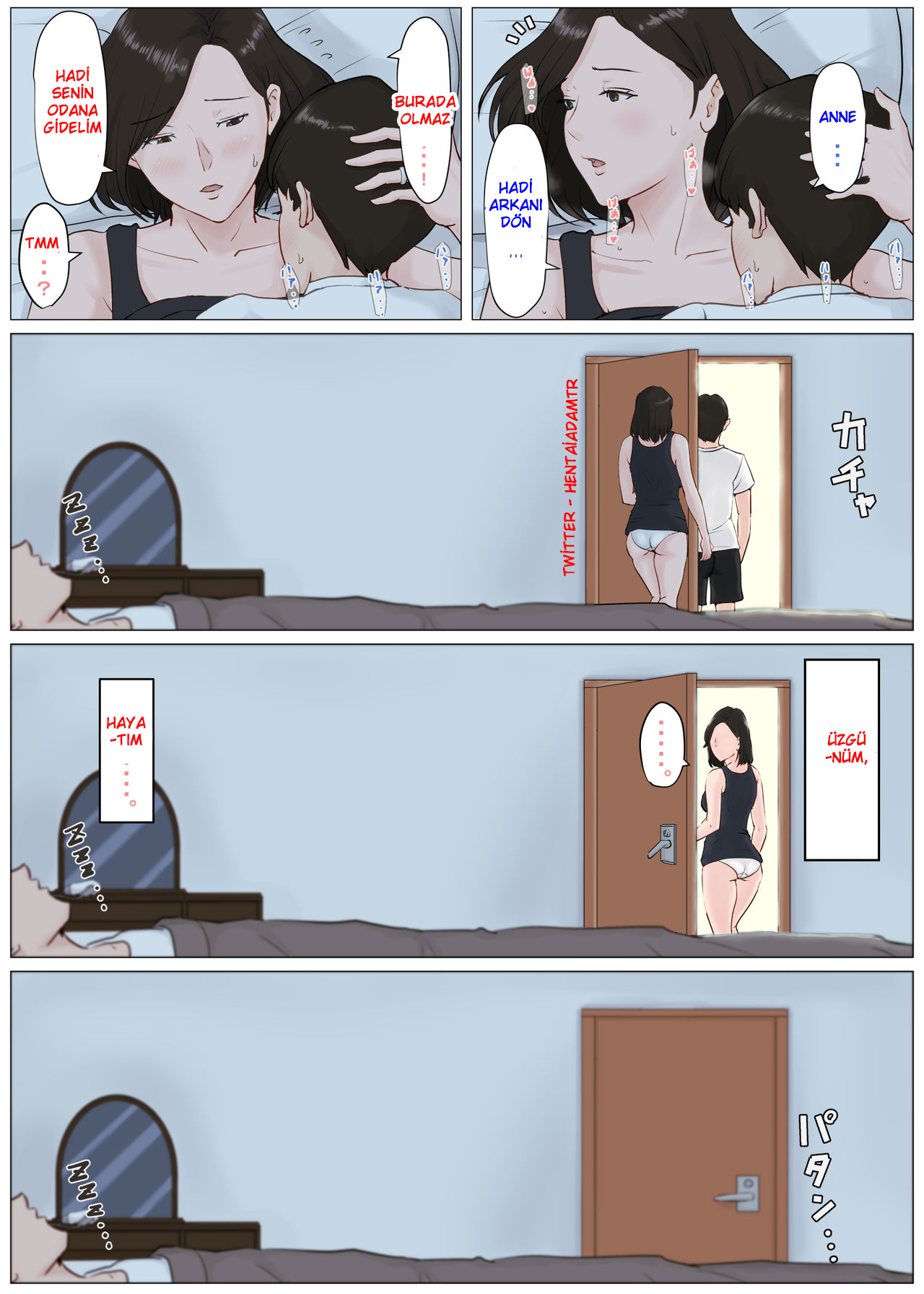 (Horsetail) Mother and No Other!! (Seksi Annem) 1-4 [Turkish] [hentaiadam] Bildnummer 181