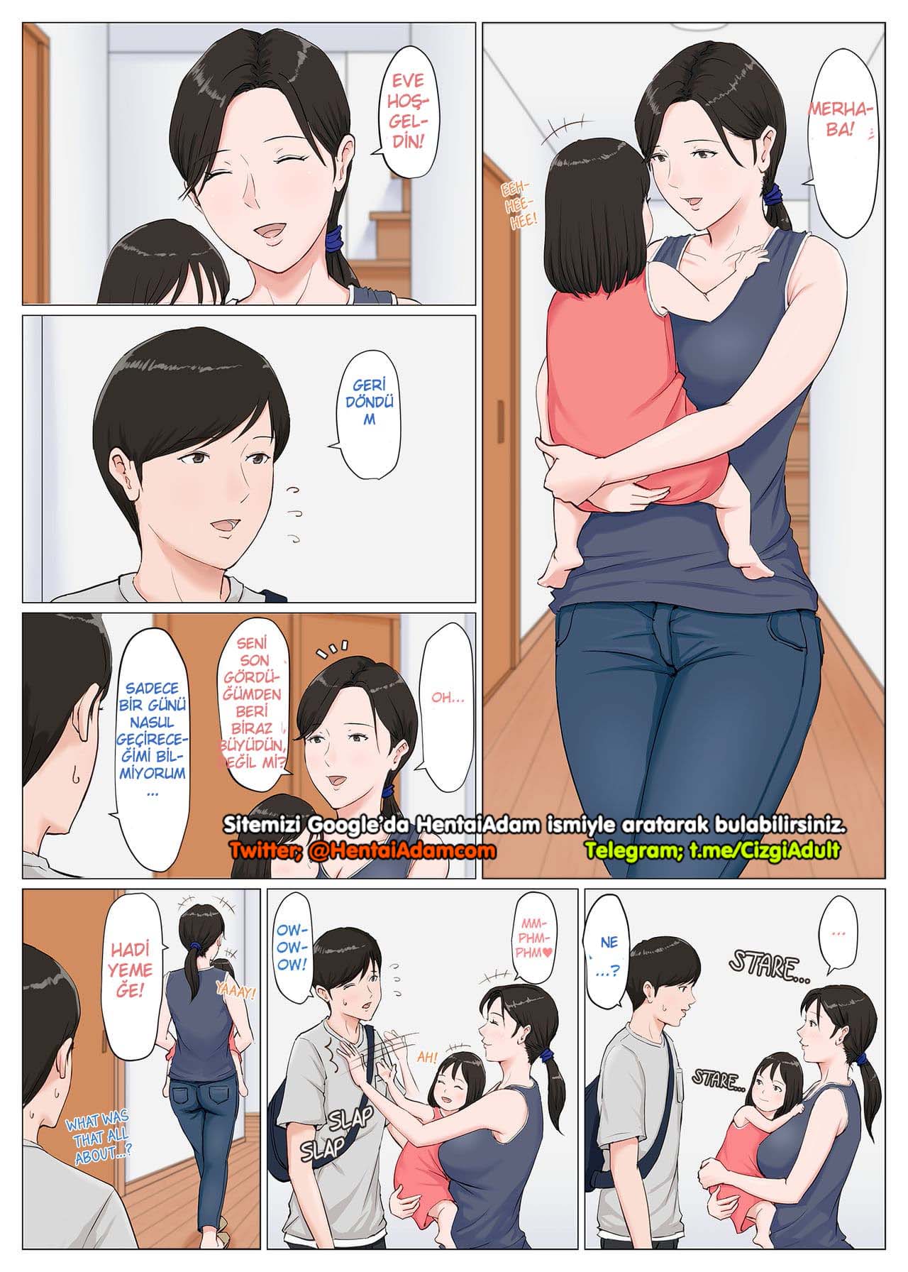 (Horsetail) Mother and No Other!! (Seksi Annem) 6 [Turkish] [hentaiadam] 图片编号 54