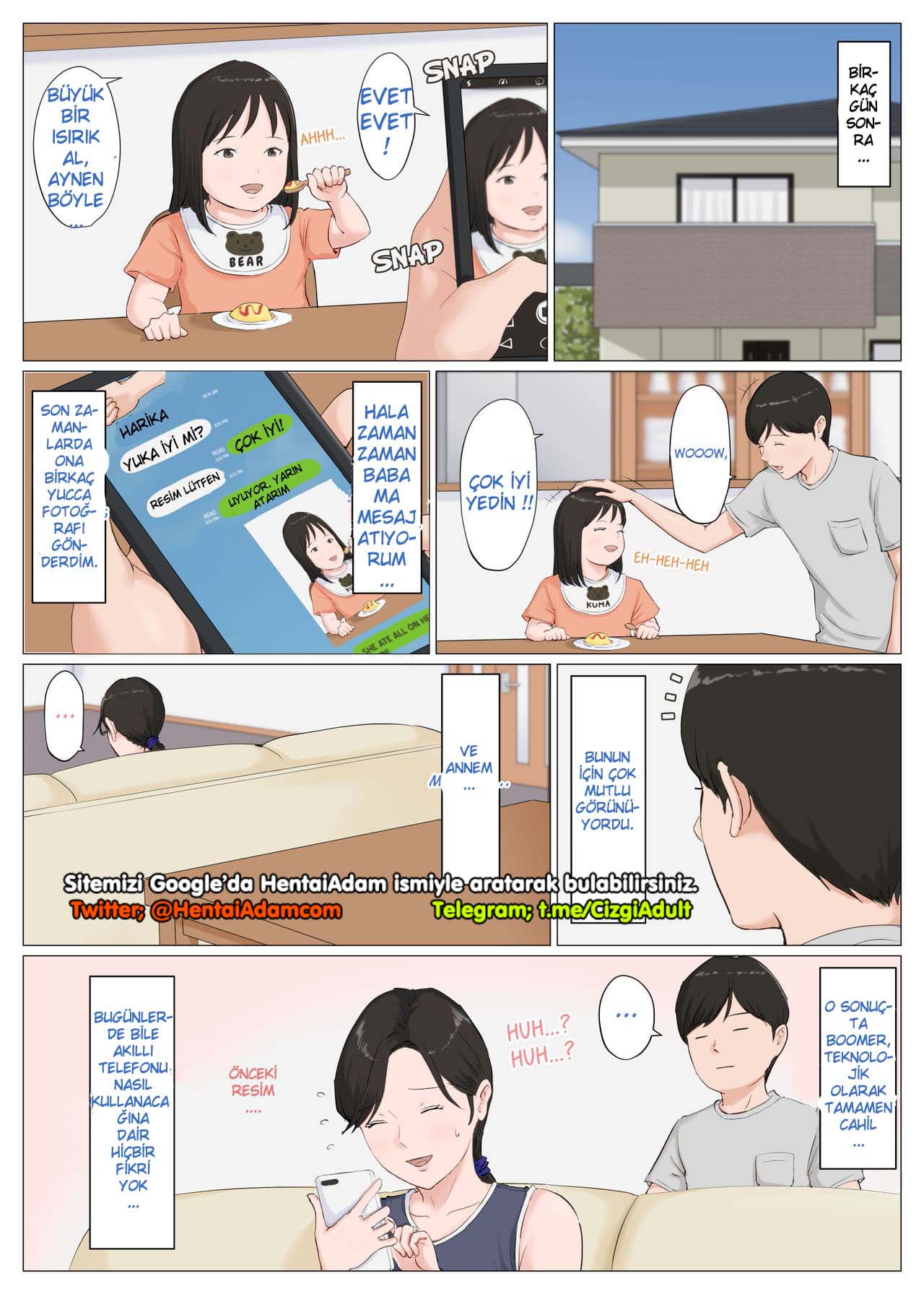 (Horsetail) Mother and No Other!! (Seksi Annem) 6 [Turkish] [hentaiadam] 图片编号 84