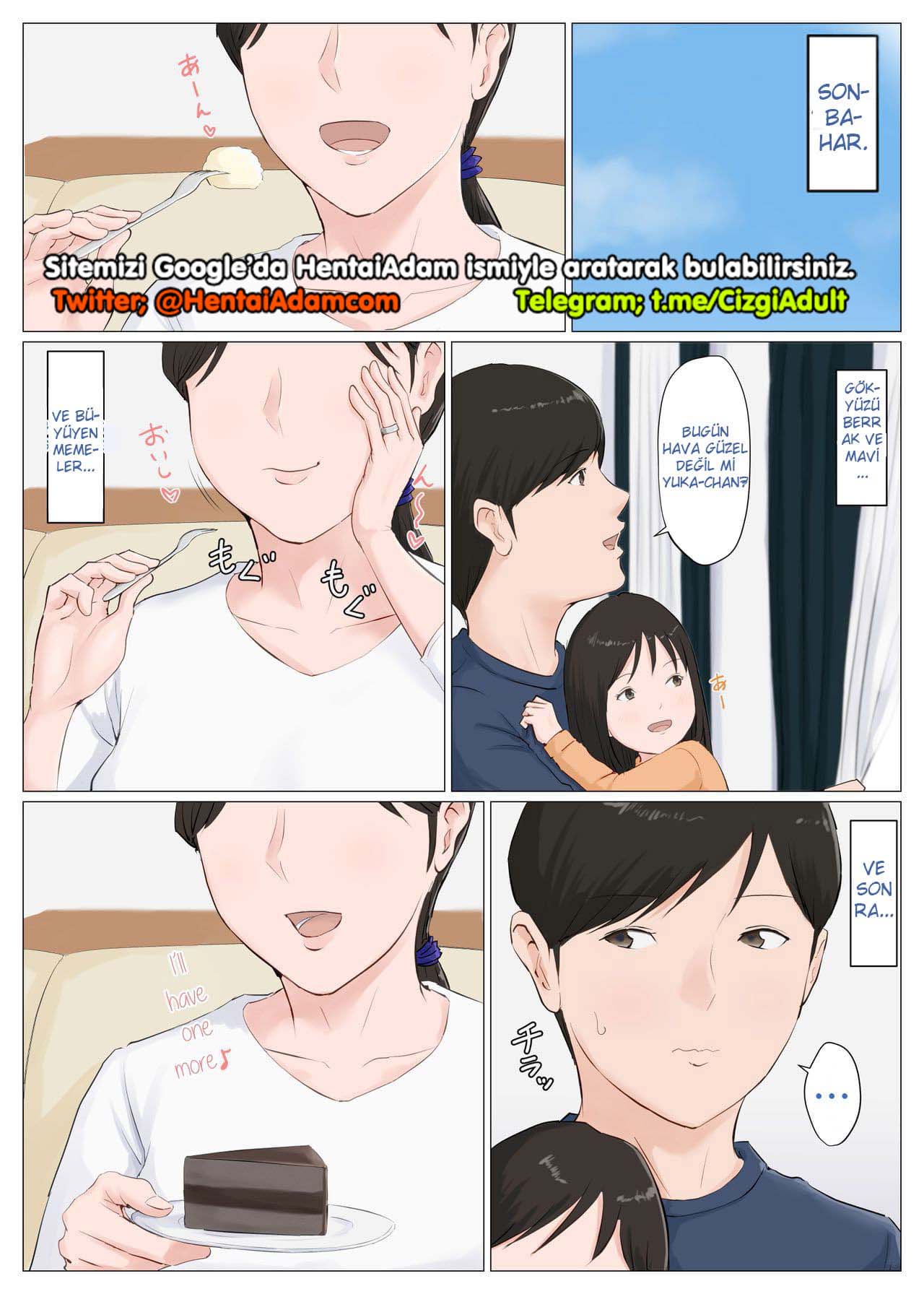 (Horsetail) Mother and No Other!! ~Extra Story~ (Seksi Annem ~Ek Hikaye~ ) [Turkish] [hentaiadam] image number 1