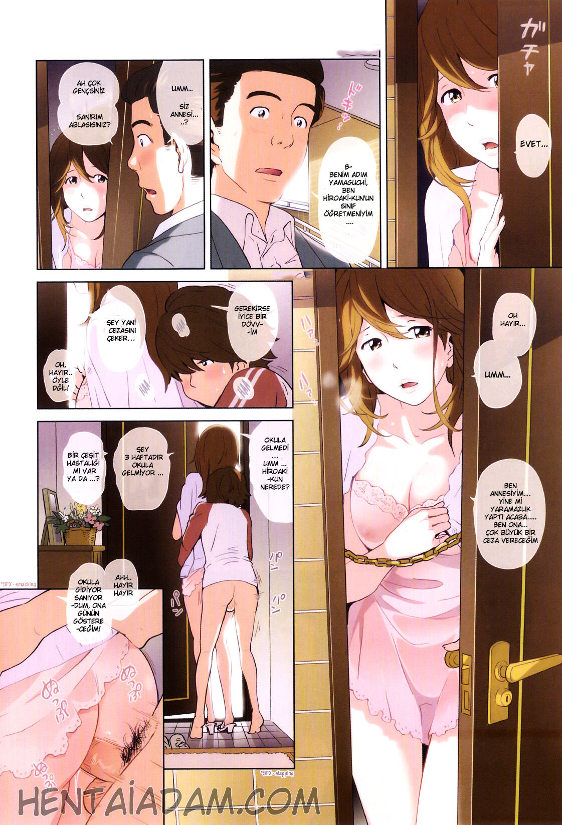 (Senke Kagerou) In the Presence of My Son (Oğlumun fantezileri) 1-3 [Turkish] [hentaiadam] image number 11